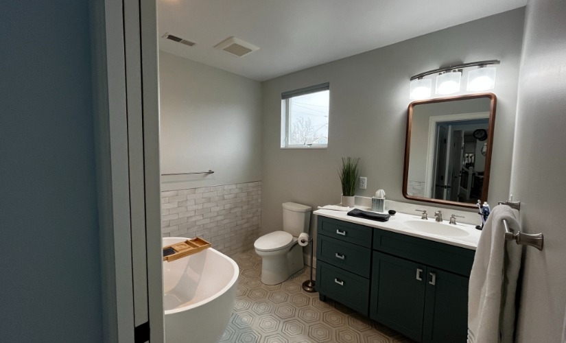 &amp;amp;quot;Modern Serenity: A Bathroom Transformation&amp;amp;quot; Bathroom near Ann Arbor Michigan